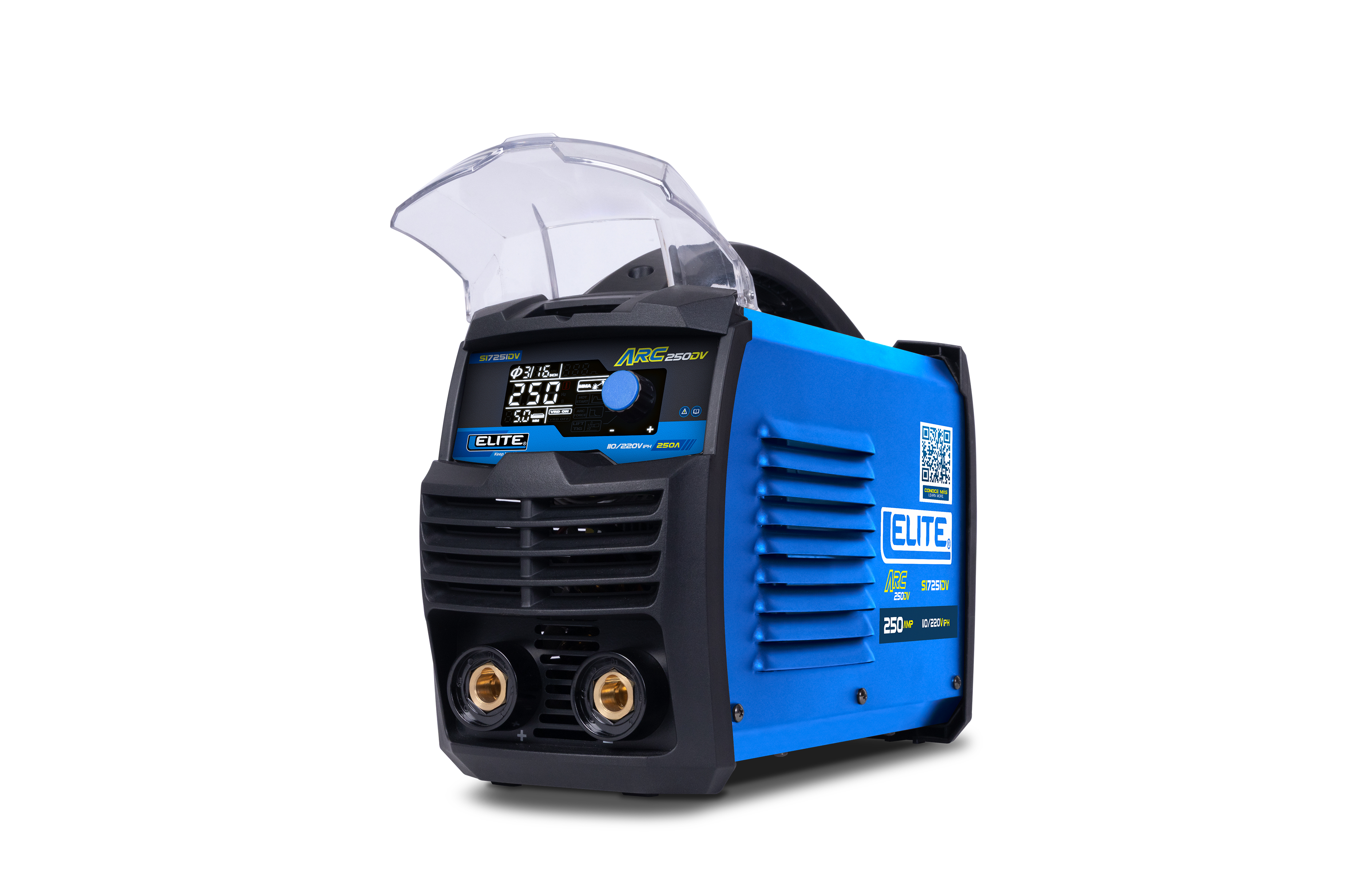 Soldador Inversor ELITE SI7251DV ARC 250DV MMA Pulsado / MMA / TIG Lift Arc 110/220V Profesional Especialista